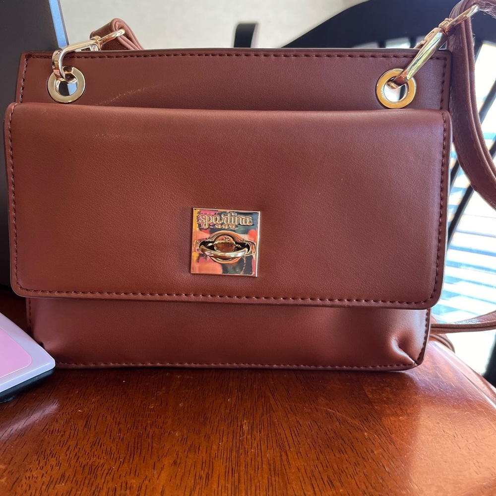 Spartina 449 Chestnut Crossbody Bag